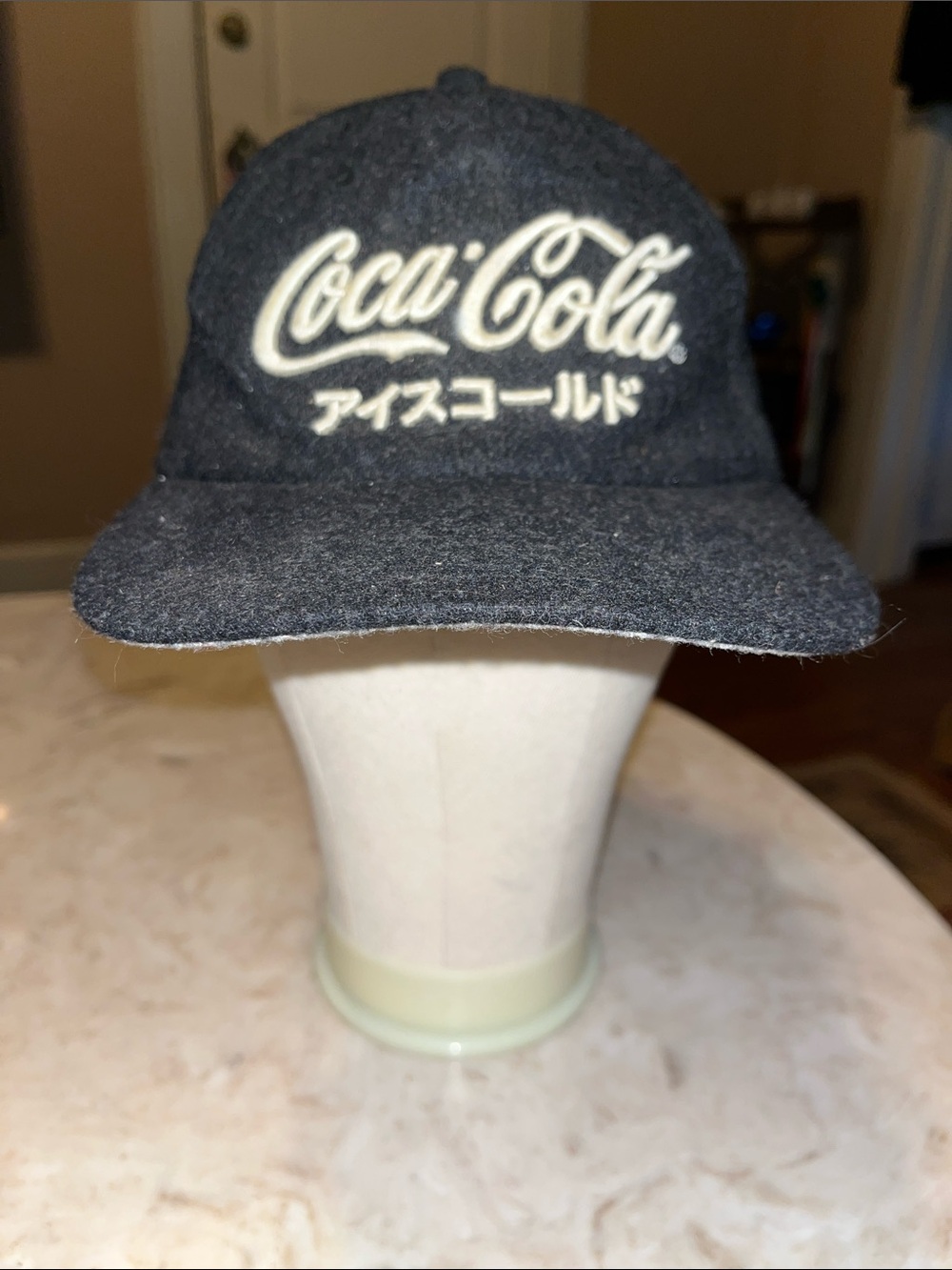 Coca Cola x American Needle Archive Legend Wool Blend Tokyo, Japan Cap - Picture 1 of 8